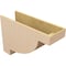 Ekena Millwork 11"W x 33"D x 22"H Classic Alpine Rough Cedar Woodgrain TimberThane Corbel, Primed Tan CORUR11X33X22ALPRCPR - alternate 6
